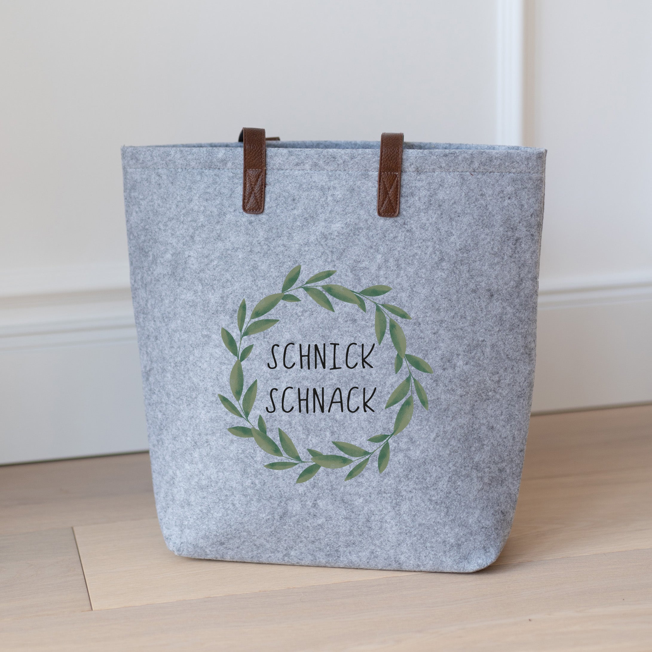 Filztasche GRAU | Schnick Schnack