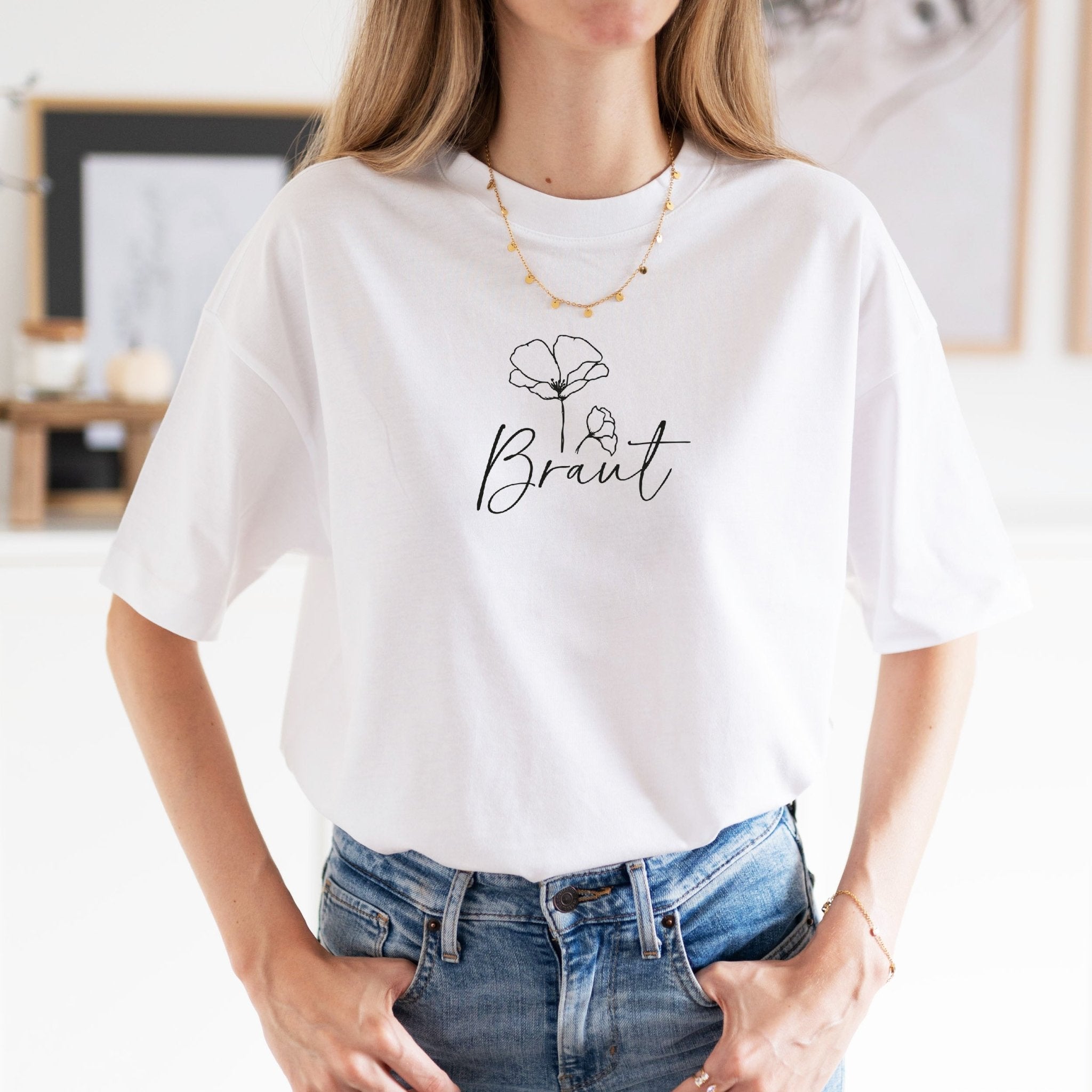 JGA Shirt | Braut Blume